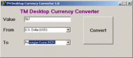 TM Desktop Currency Converter screenshot